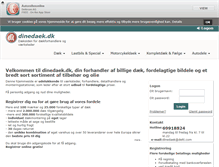 Tablet Screenshot of dinedaek.dk